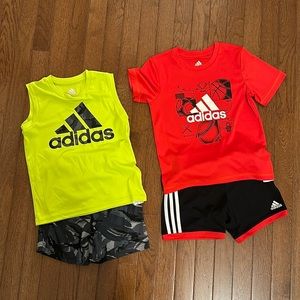 2 Adidas sets boys size 5